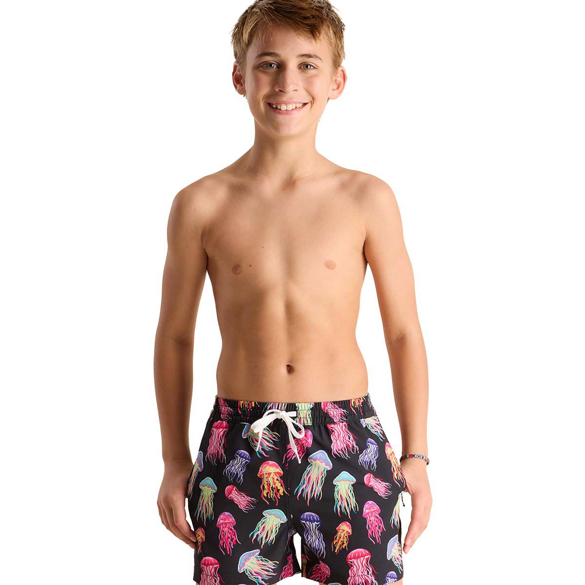 Chubbies Boys' Don't Be Jellies Lined Classic Swim Trunk- Shorter
