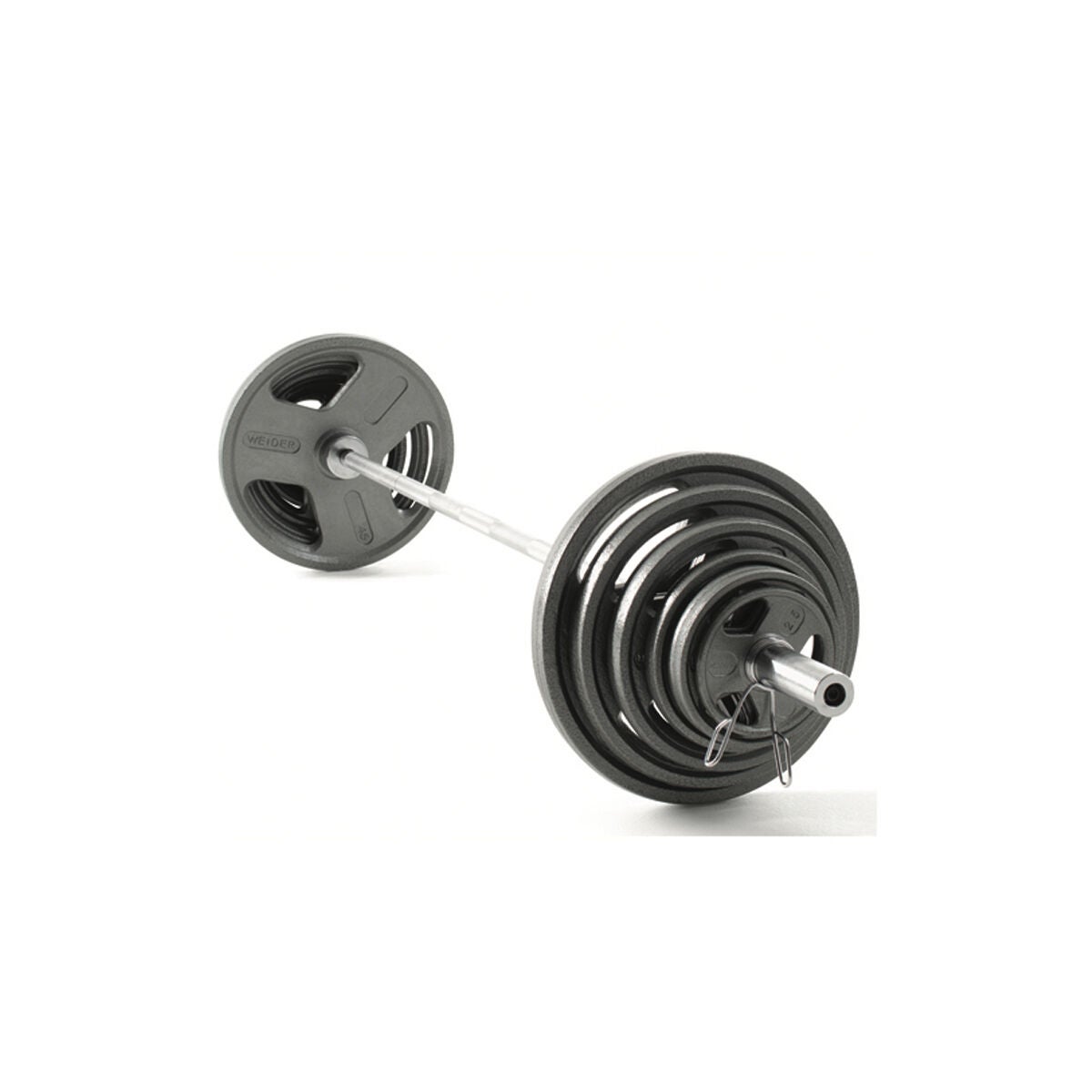 Weider 300lb Olympic Grip Weight Set - Main Image