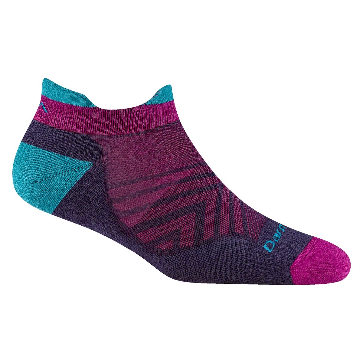 Darn Tough Women's Run No Show Tab Cushioned Ultra-Lightweight Socks
