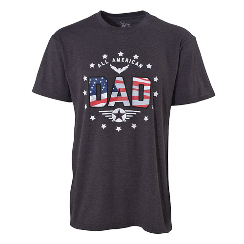 Staghorn River Men's Short Sleeve American Dad Tee