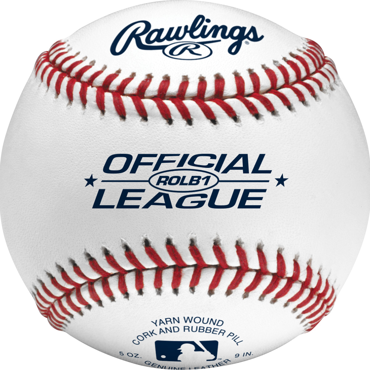 Rawlings ROLB1 Official League Competition Grade Baseballs 14u 1 Dozen