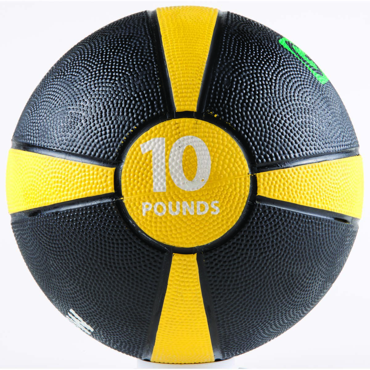 Go Fit 10lb Rubber Medicine Ball
