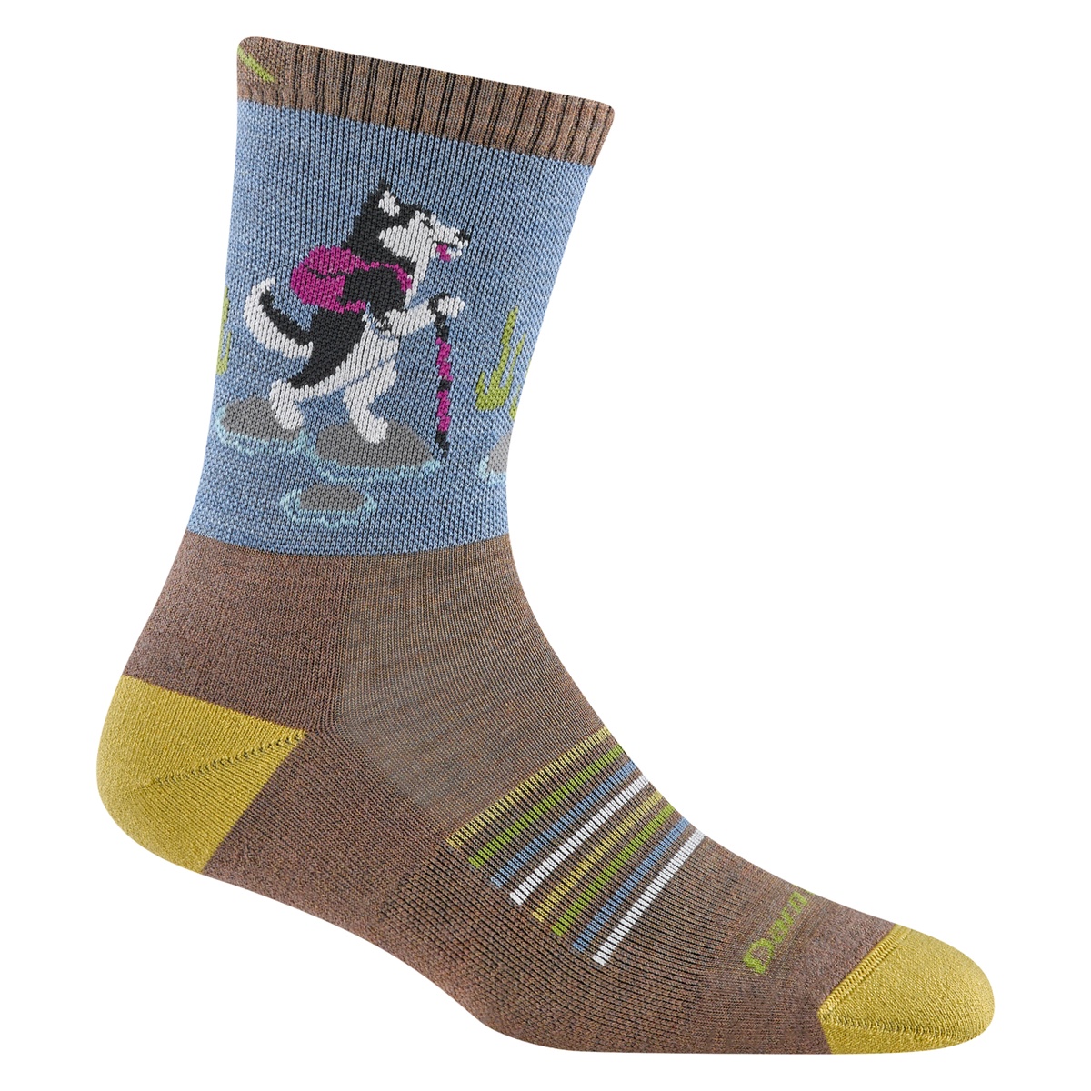 Darn Tough Women's Critter Club Micro Crew Lightweight Hiking Socks