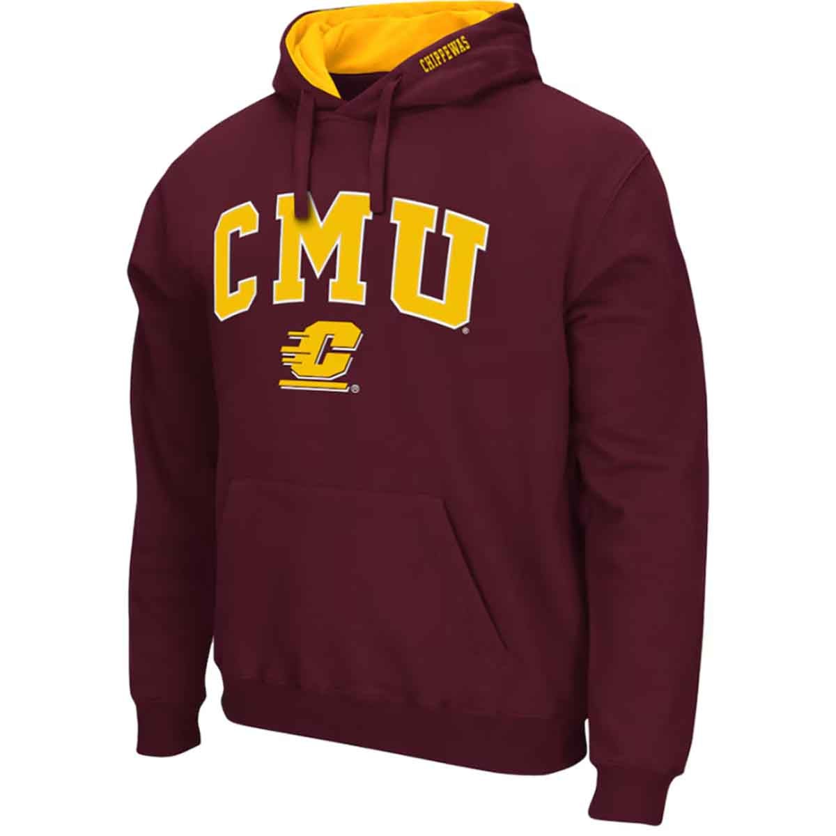 Central Michigan Twill Hoodie