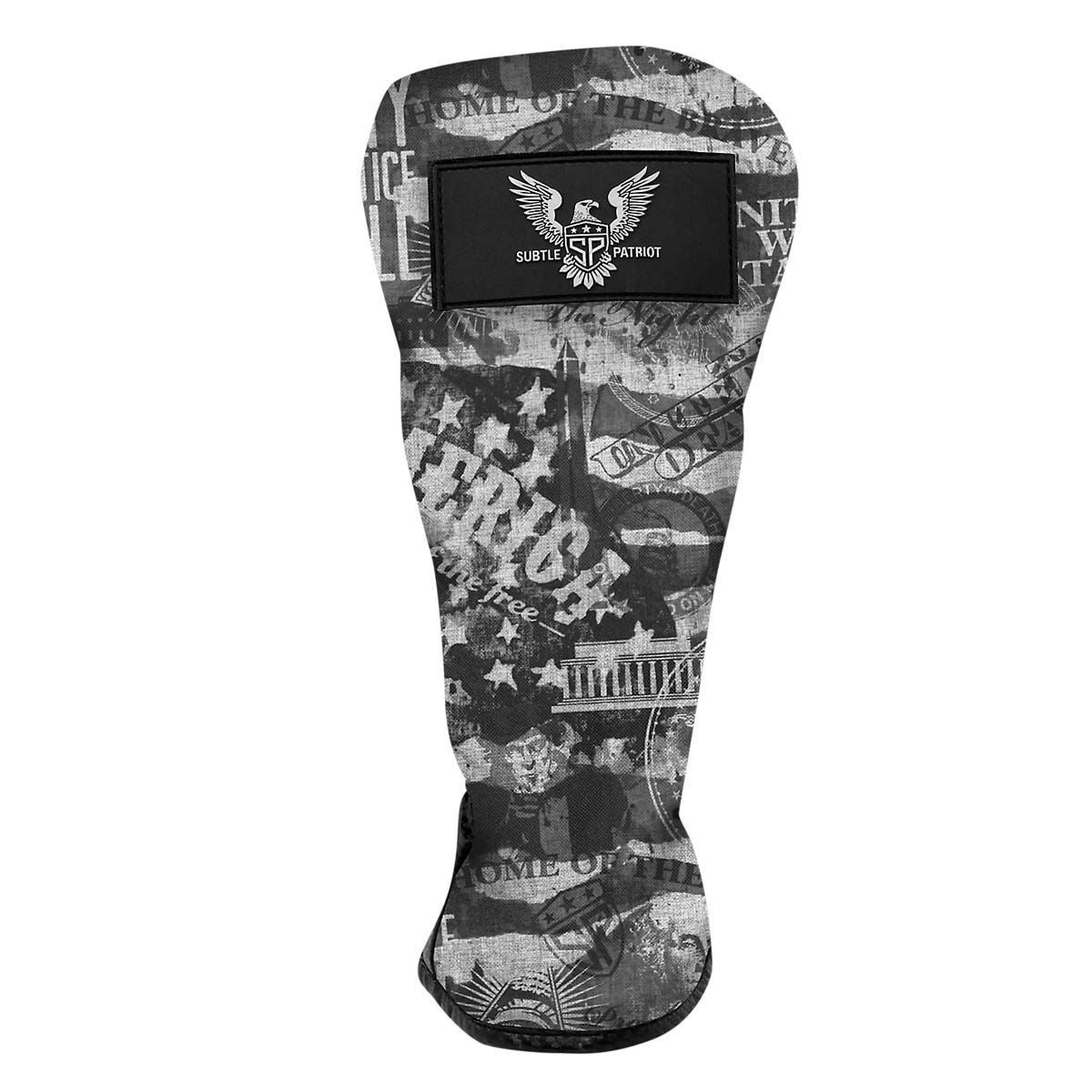 Subtle Patriot Graffiti Driver Cover