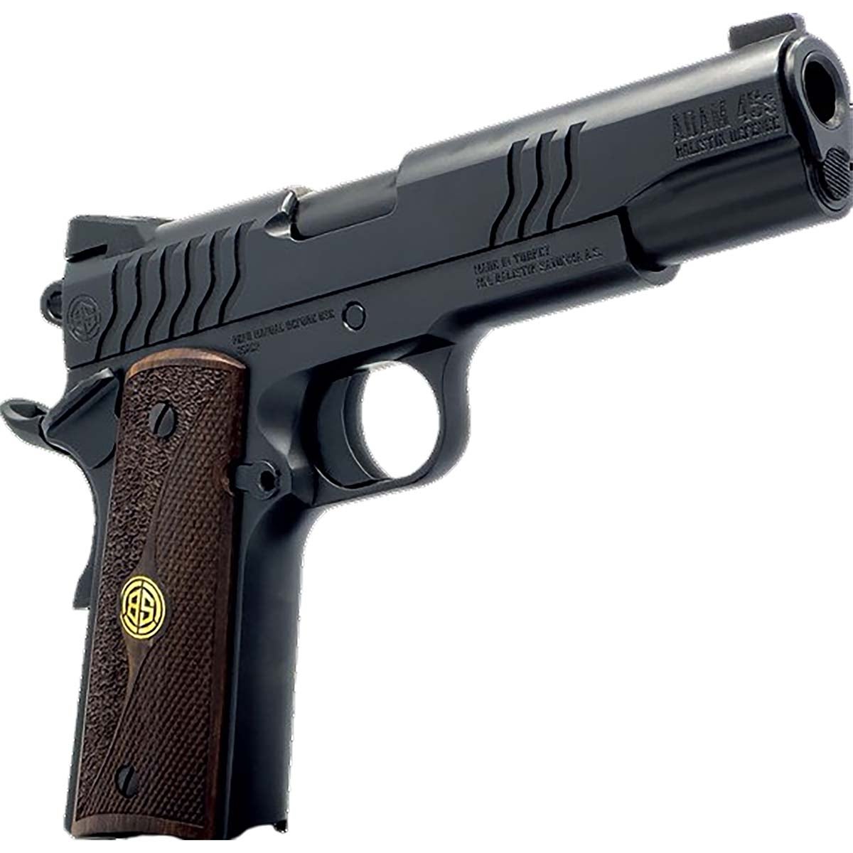 Dickinson Adam 1911 9mm 4.37" Wood Grip Pistol