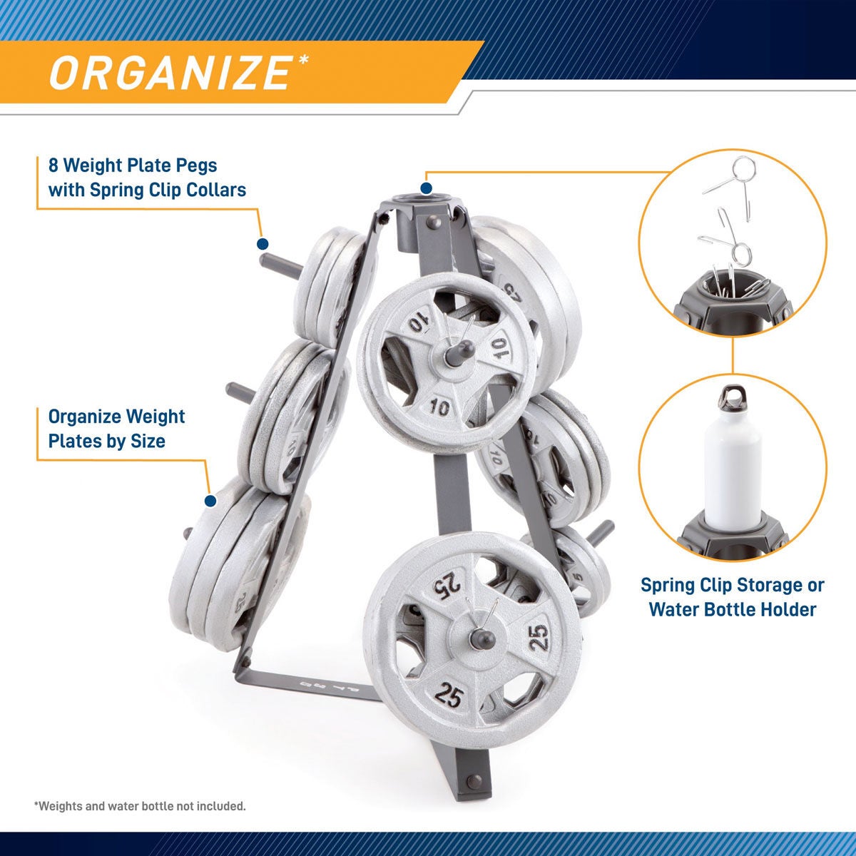 Marcy Standard Plate Tree with Cup Holder