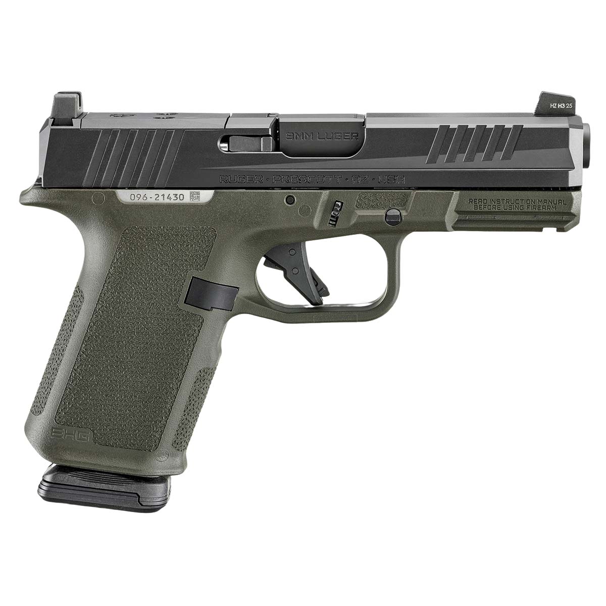 Ruger RXM 9MM 4 MAGPUL ODG 15R Pistol