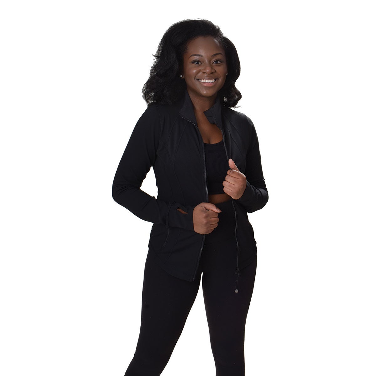 90 Degree Women's Lux Full Zip Jacket