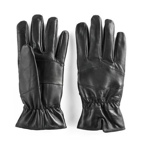 Igloos Women's Sherpa Leather Touchscreen Gloves