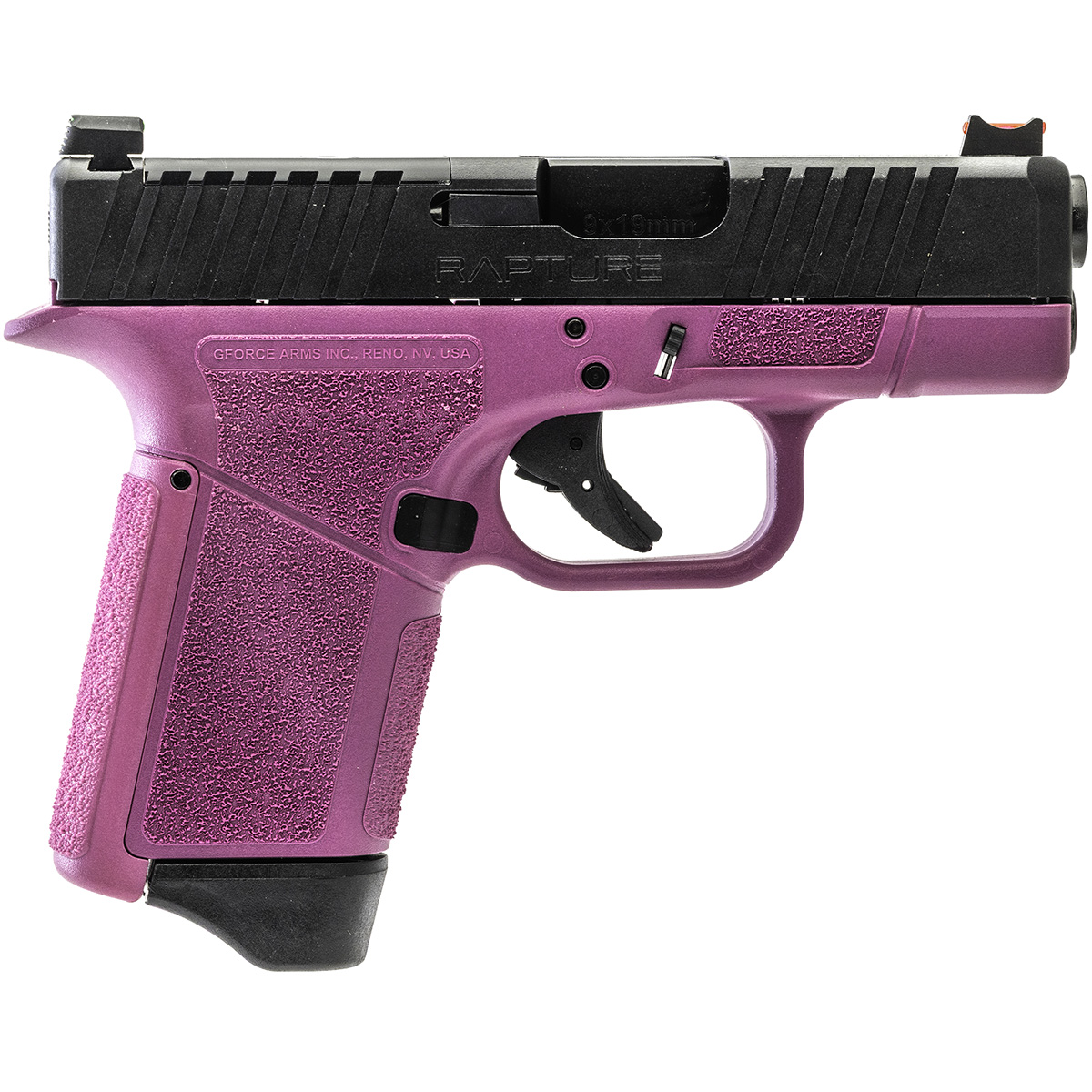 Gforce Arms GF9 9MM 3.25 12+1 PNK/BLK Pistol