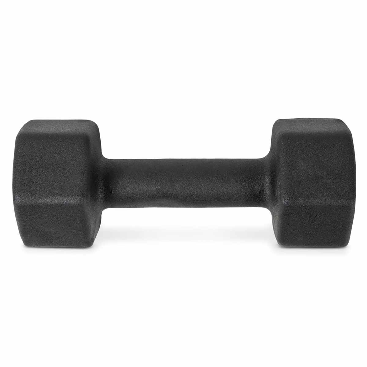 Cap 10 lb. Gray Neoprene Dumbbell