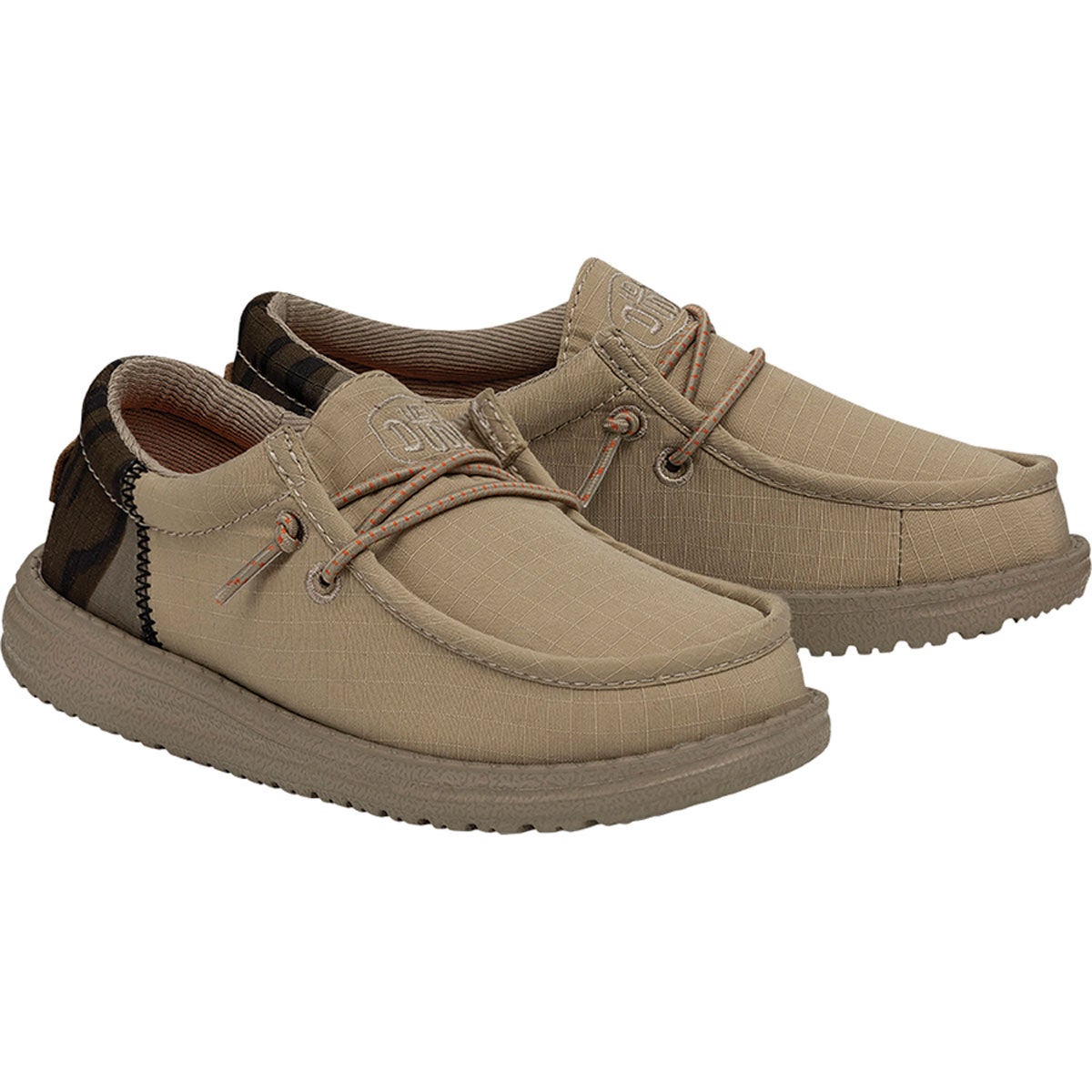 HeyDude Boys' Wally Funk Mossy Oak Obl Y Camo Shoes