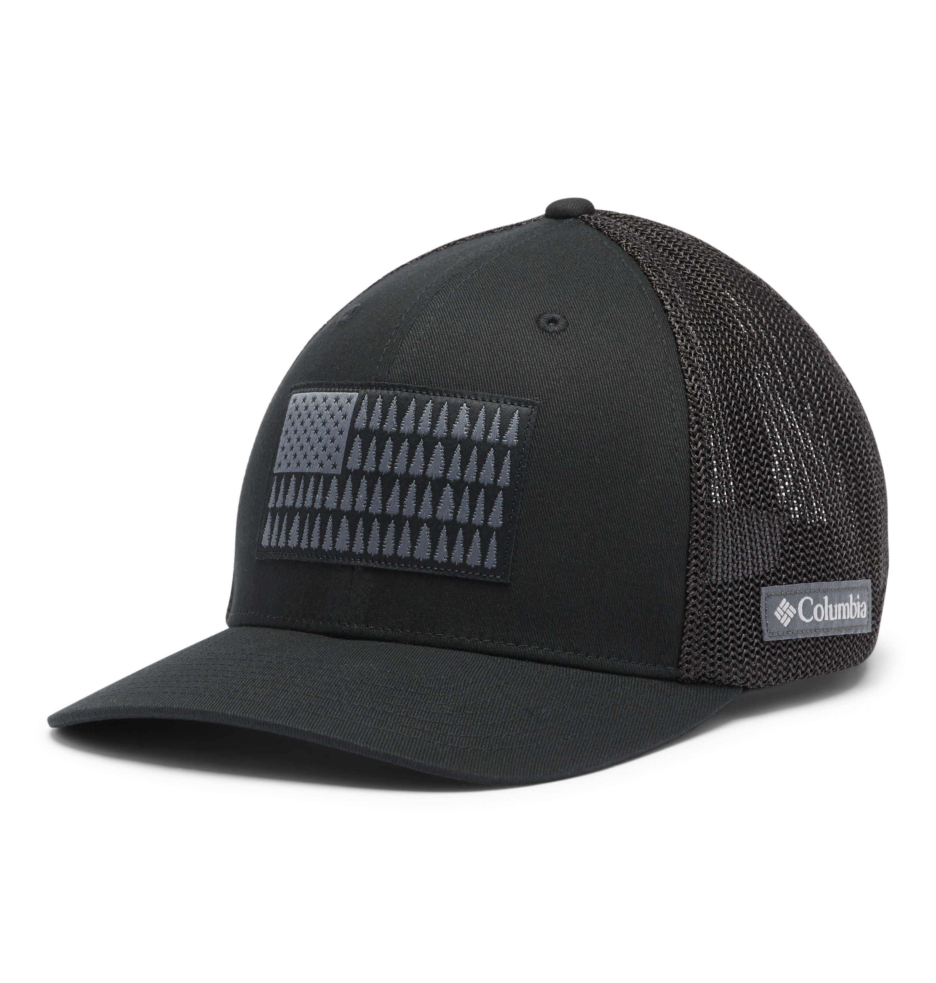 Columbia Mesh Tree Flag Ball Cap