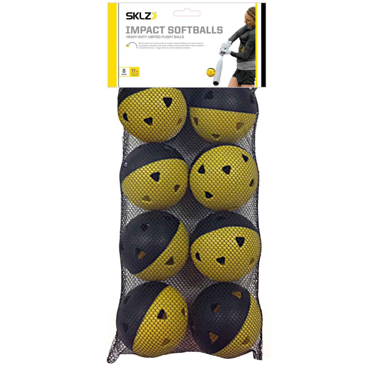 SKLZ 8pk Impact Softballs