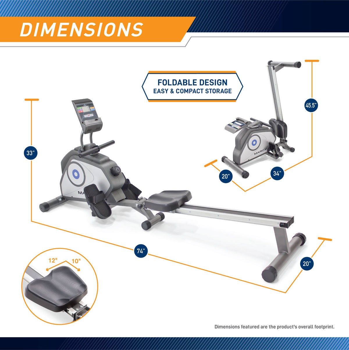 Marcy NS-40503RW Rowing Machine