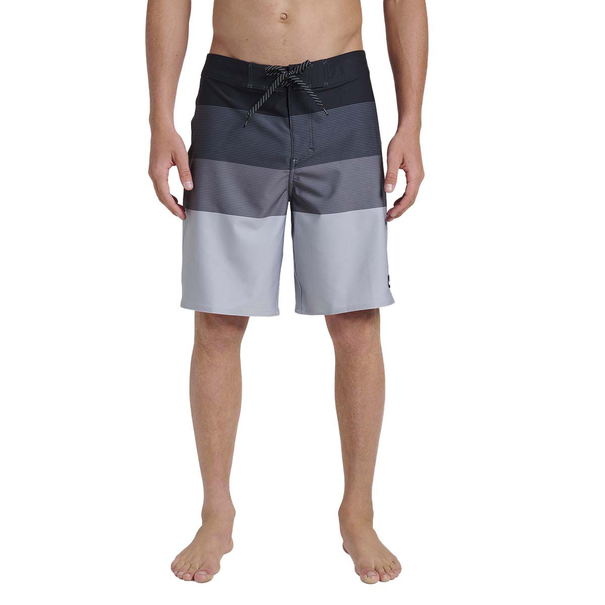 Quiksilver Men's Grey 4 Stripe Board Shorts