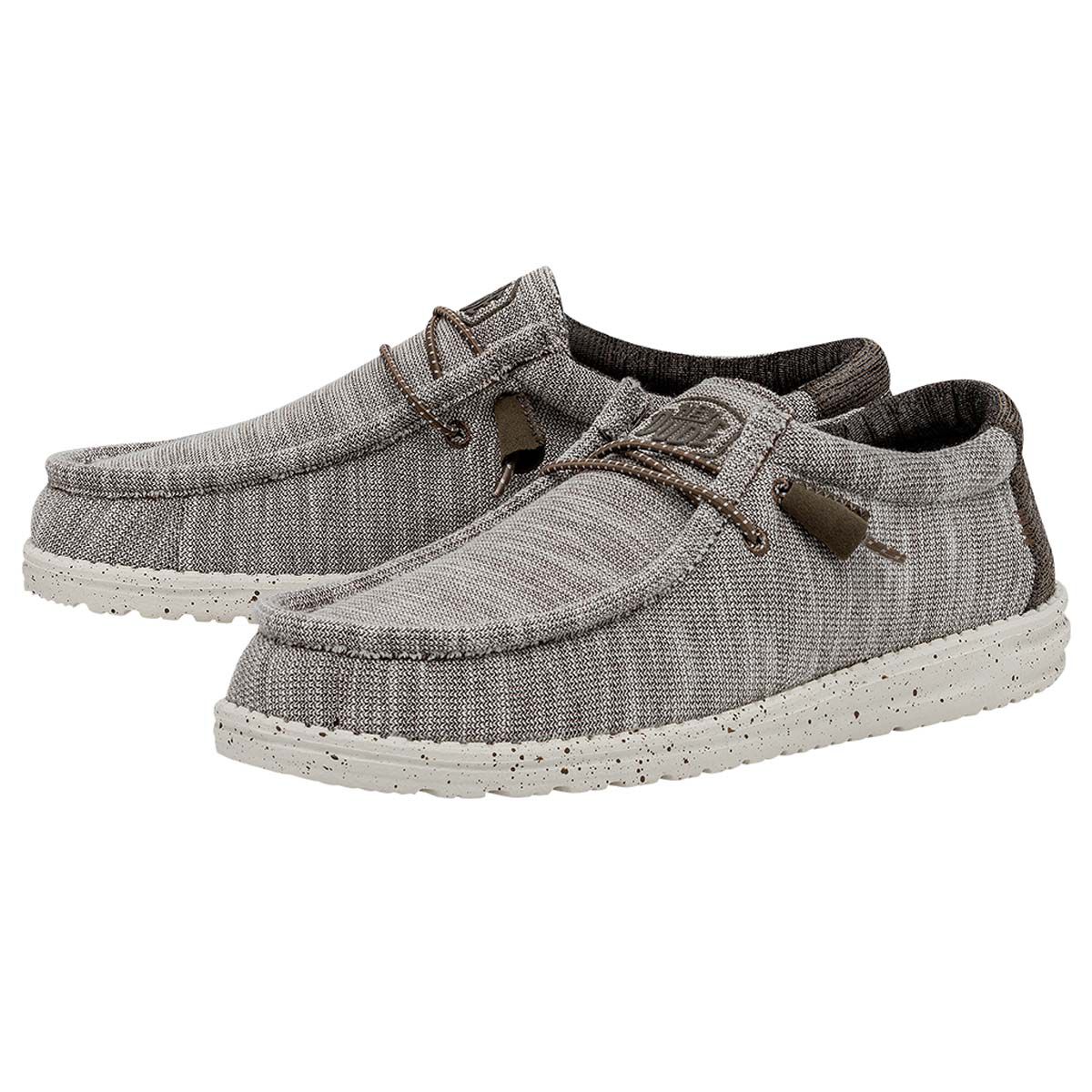 HeyDude Men's Wally Stretch Mix Limestone Shoes
