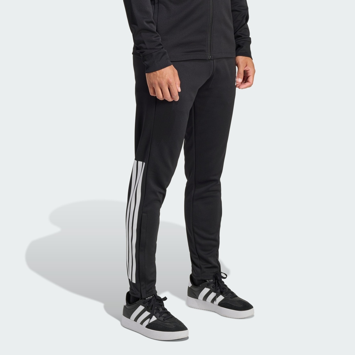 adidas Men's Sereno Climacool 3-Stripe Tapered Soccer Pants