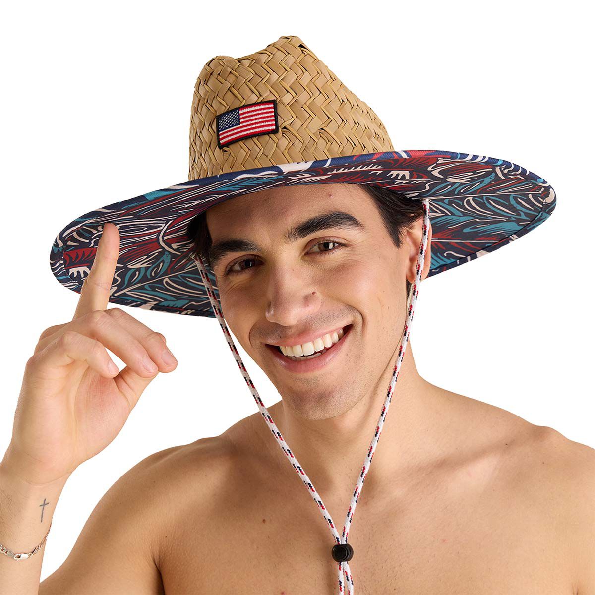 Chubbies Men's Bahamian Straw Hat