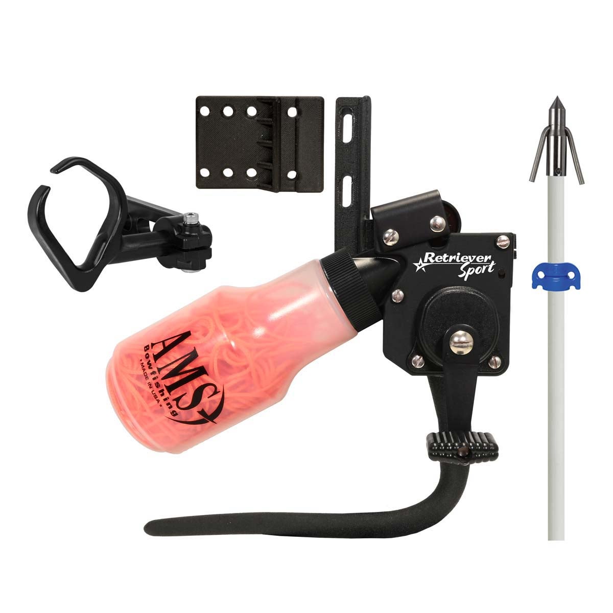 Ams Retriever Sport Bowfishing Combo Kit - Right Handed