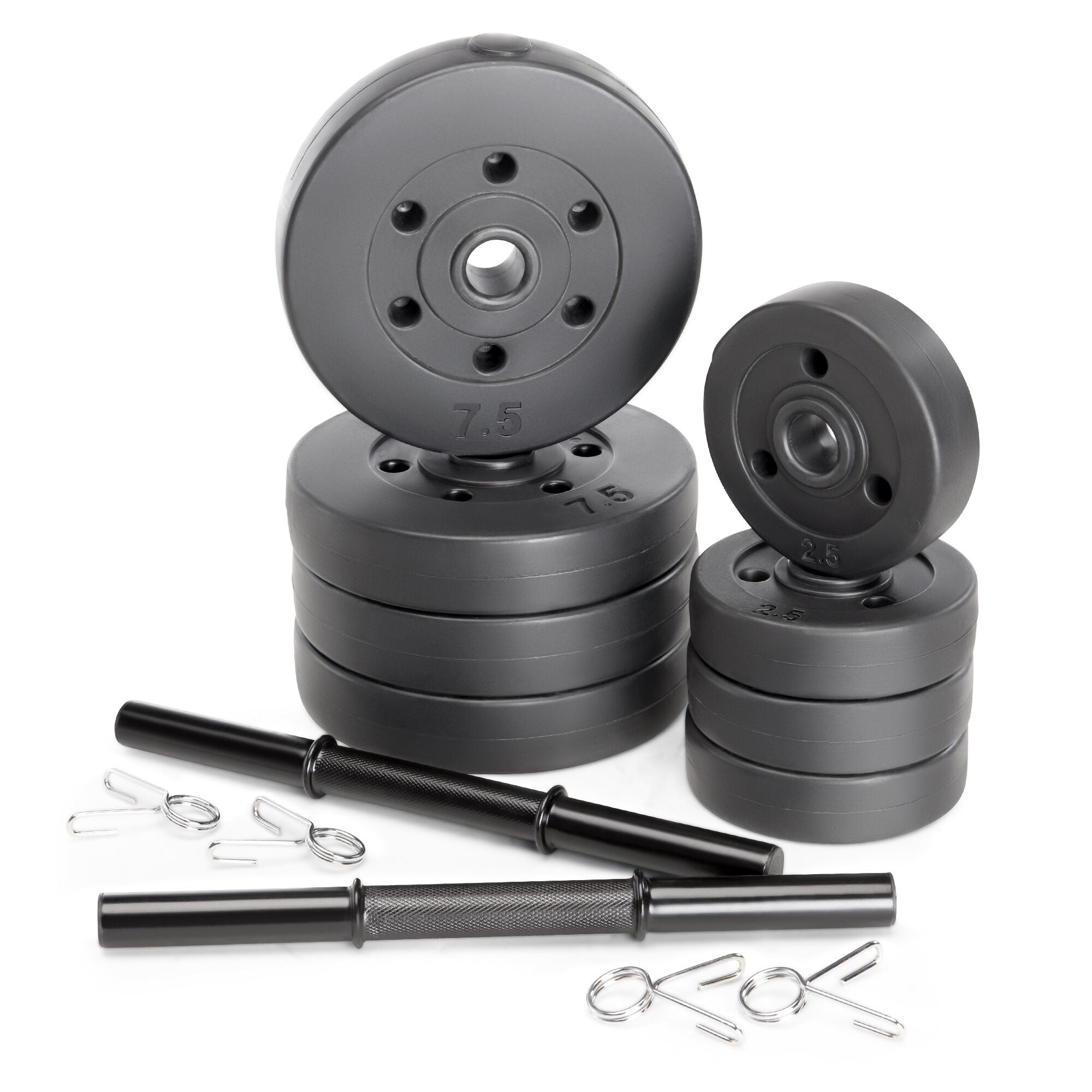 Marcy 40lb Vinyl Adjustable Dumbbell Set