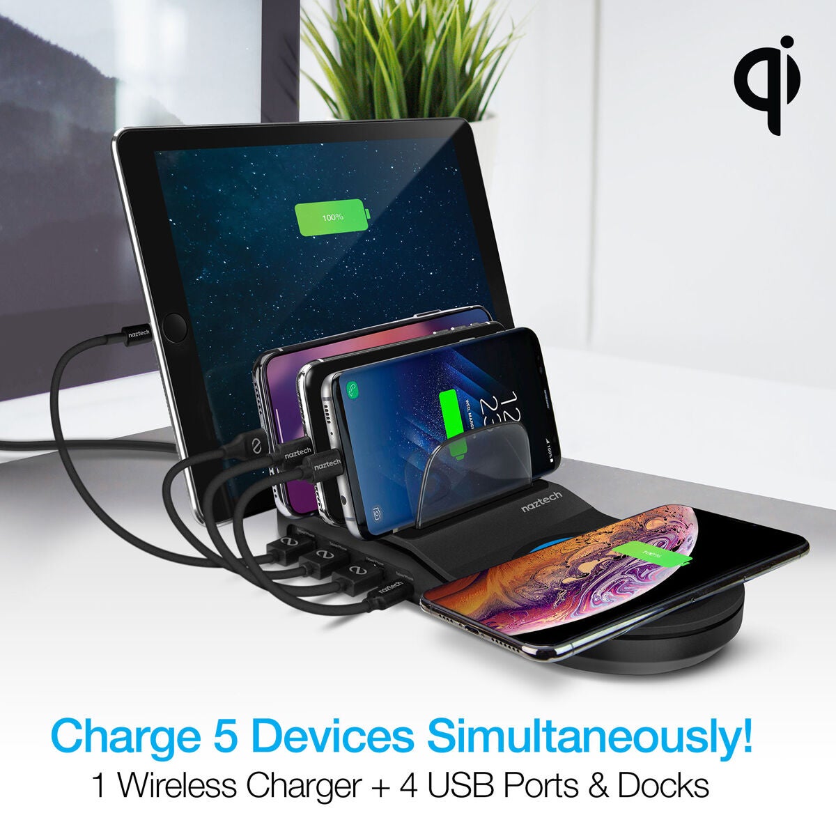 Naztech Wireless Power Hub 5