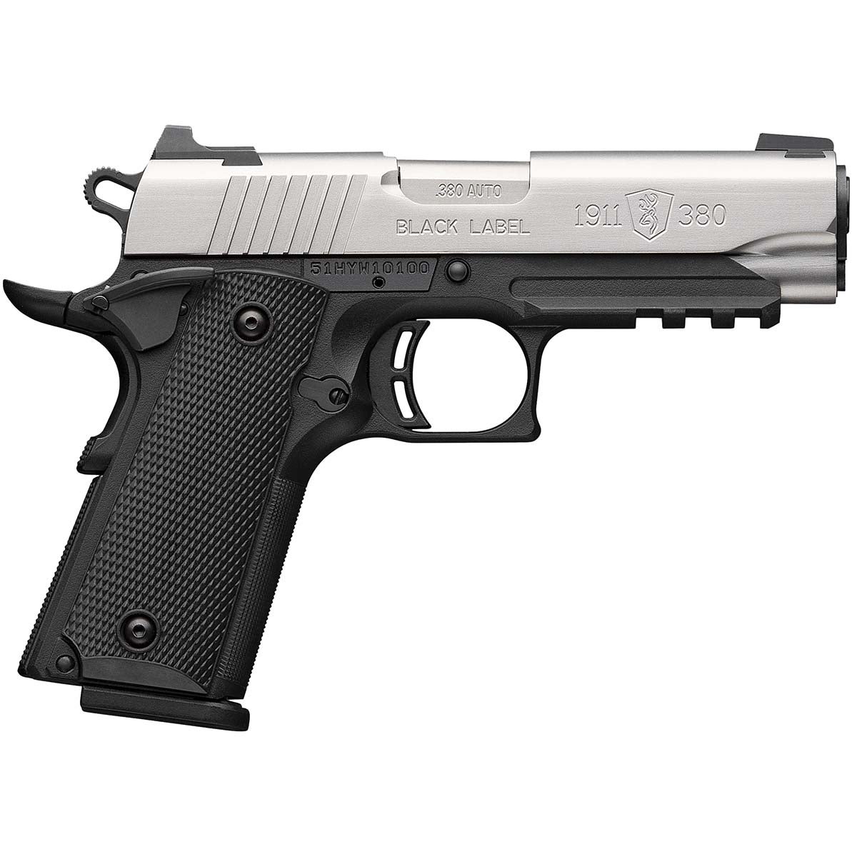 Browning 1911-380 Compact 380 ACP 8+1 3.63" Pistol