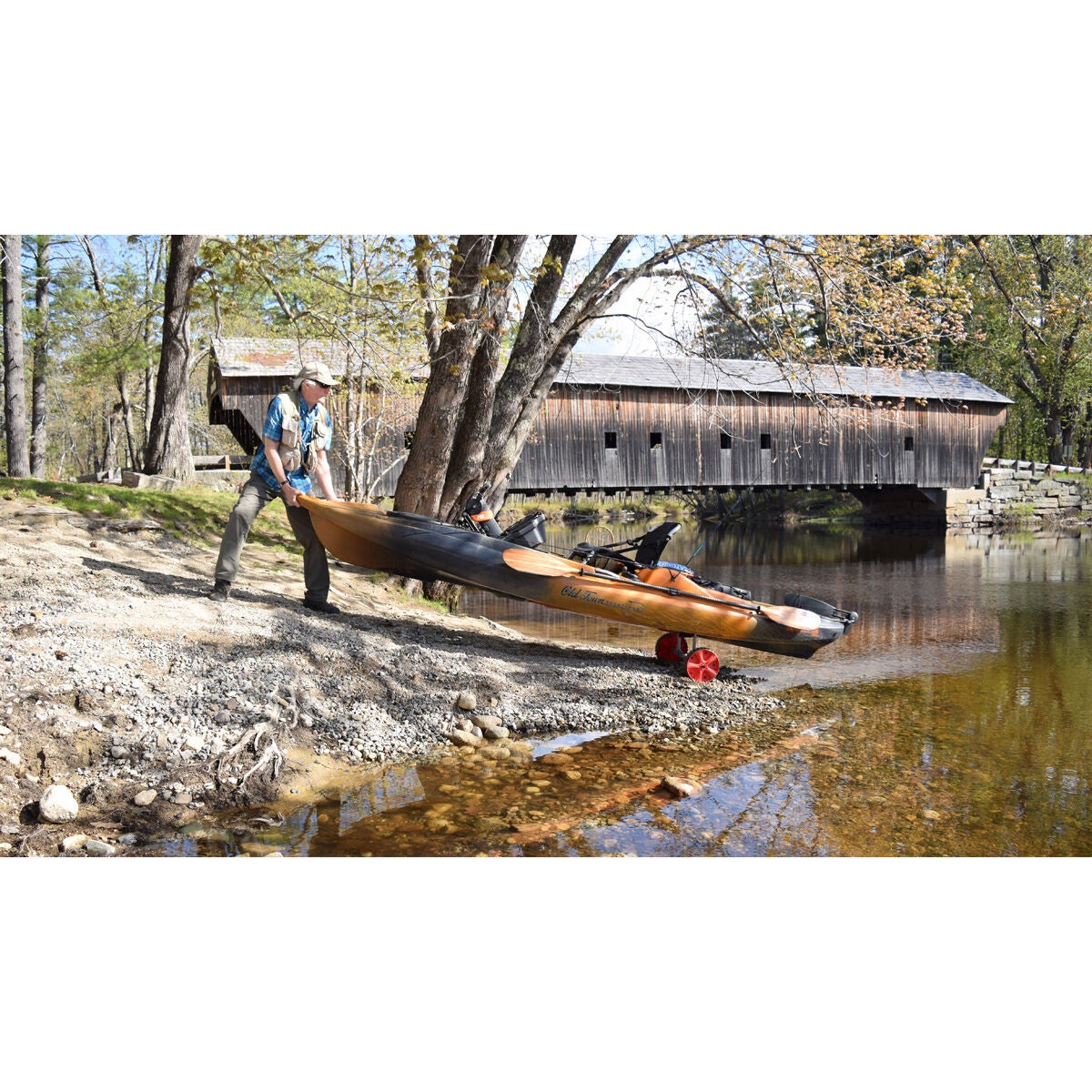 Malone XpressTRX Scupper Kayak Cart (with no-flat tires)MALONE