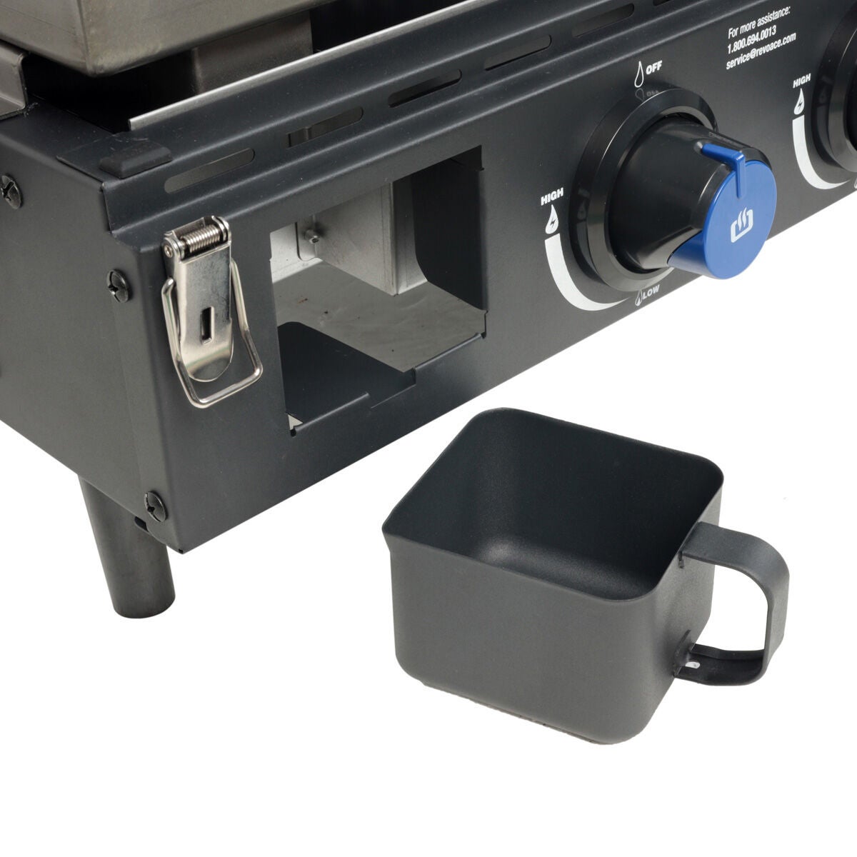 Razor 3-Burner Portable Griddle with Lid