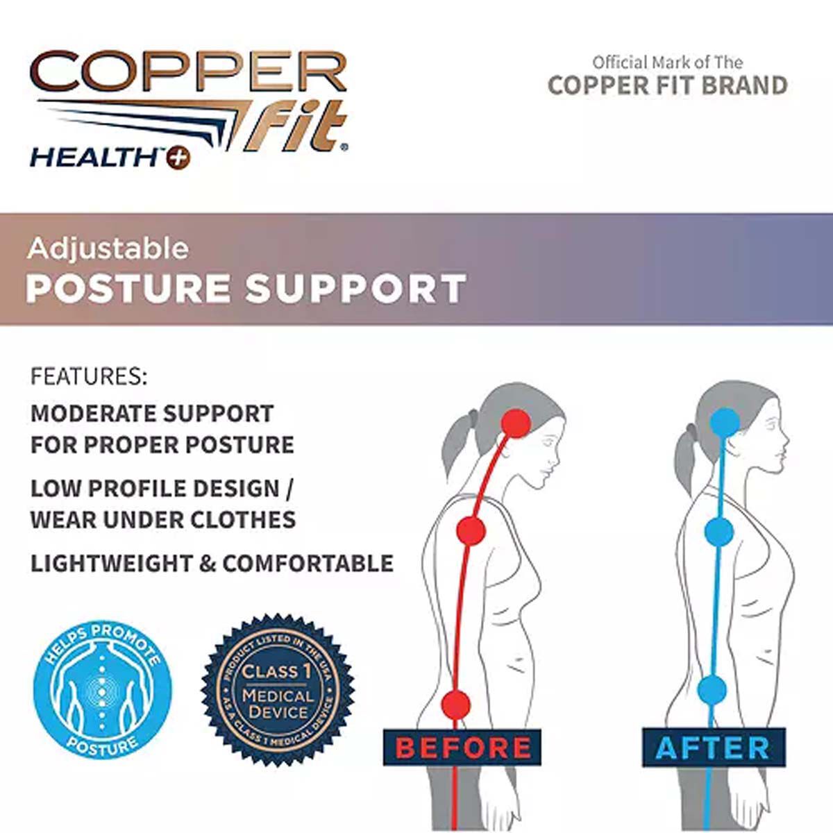 Copper Fit Posture Top