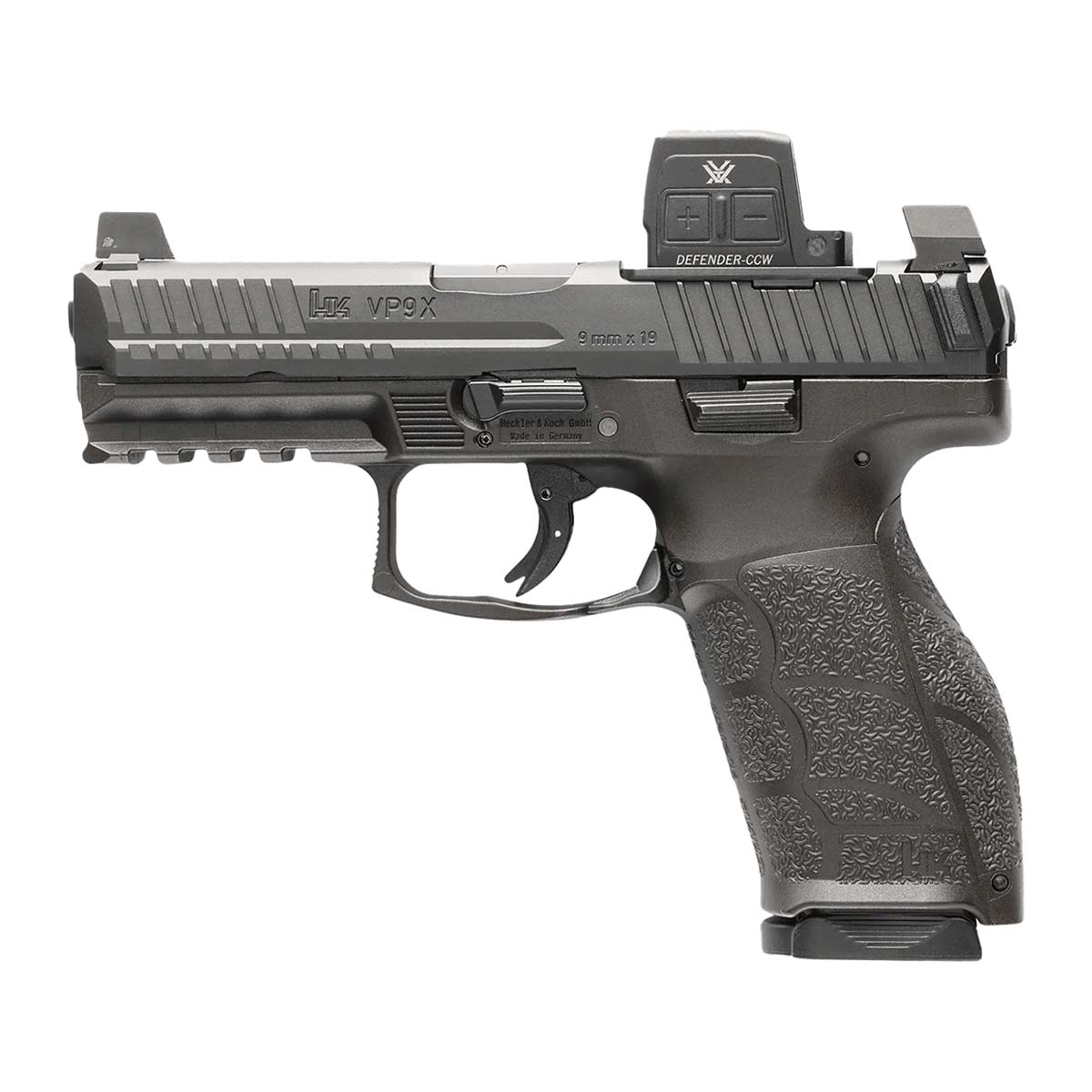 H & K VP9A1 X Full Size Frame 9mm Luger w/Optic 20+1 4.09  Pistol