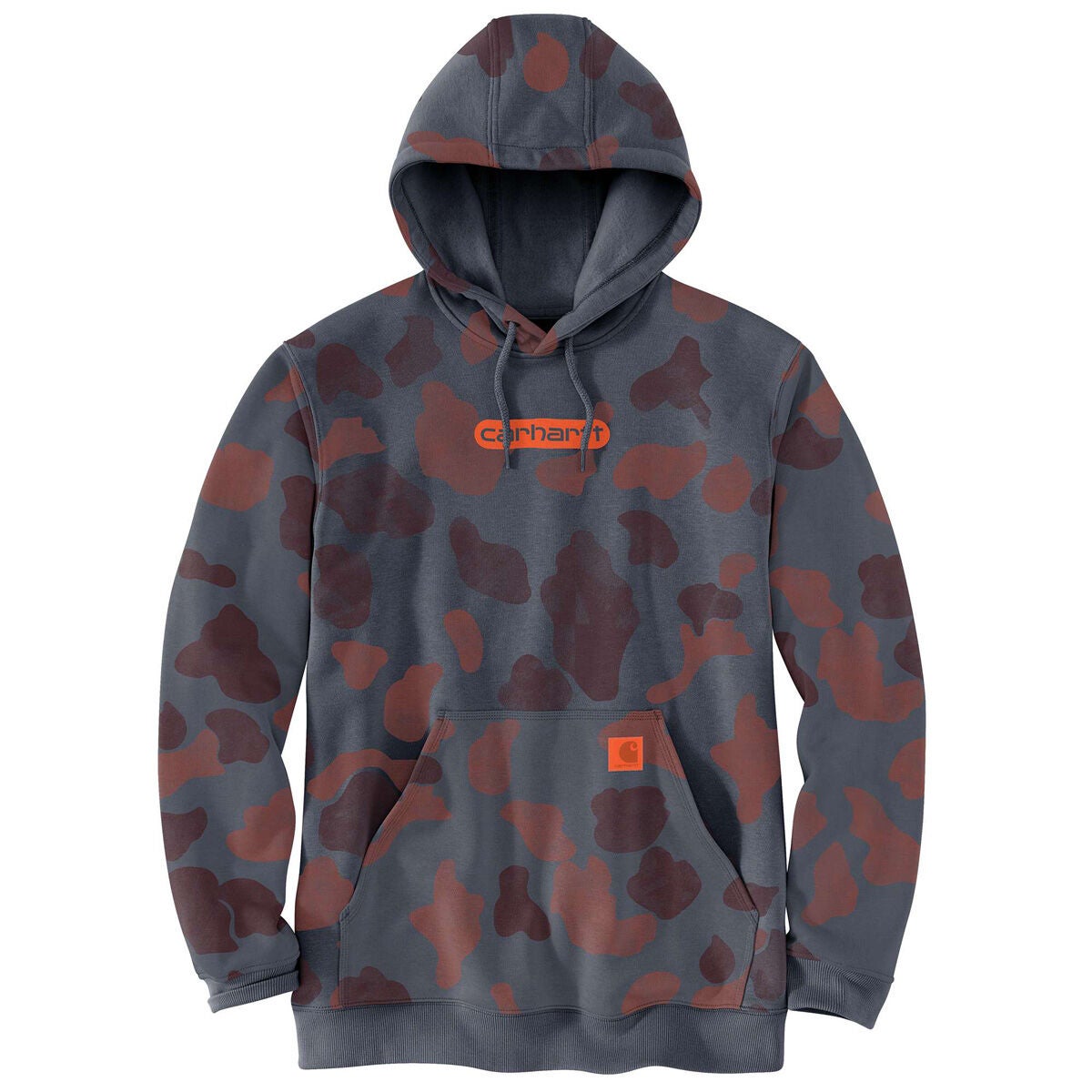Carhartt Men's Loose Fit Midweight Camo Logo Graphic Sweatshirt