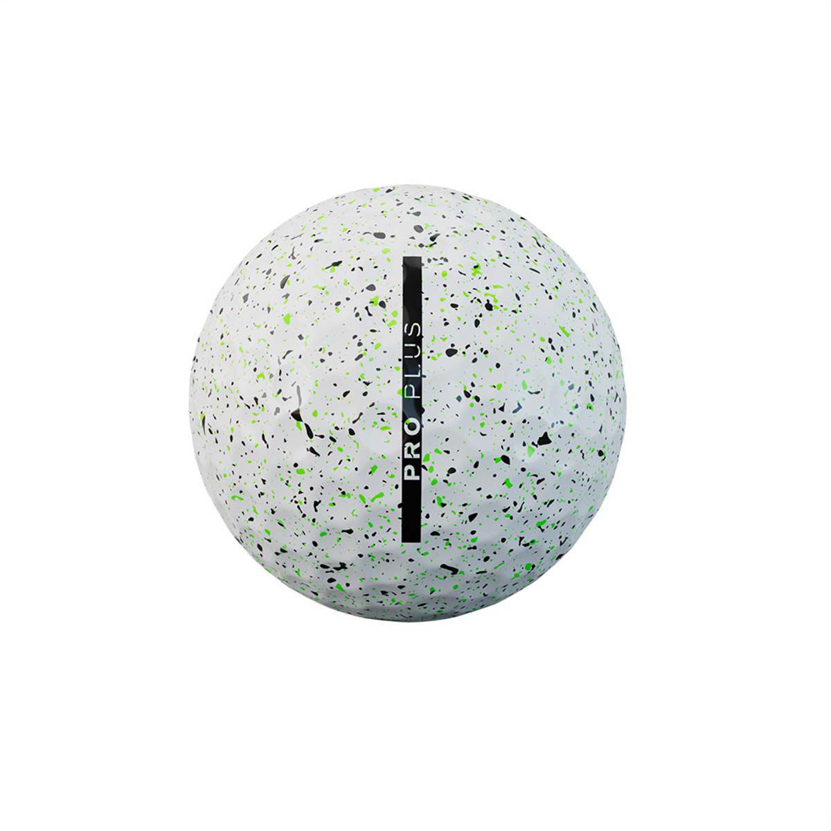 Vice Golf Pro Plus Green/Black Drip 12 Pack Golf Balls