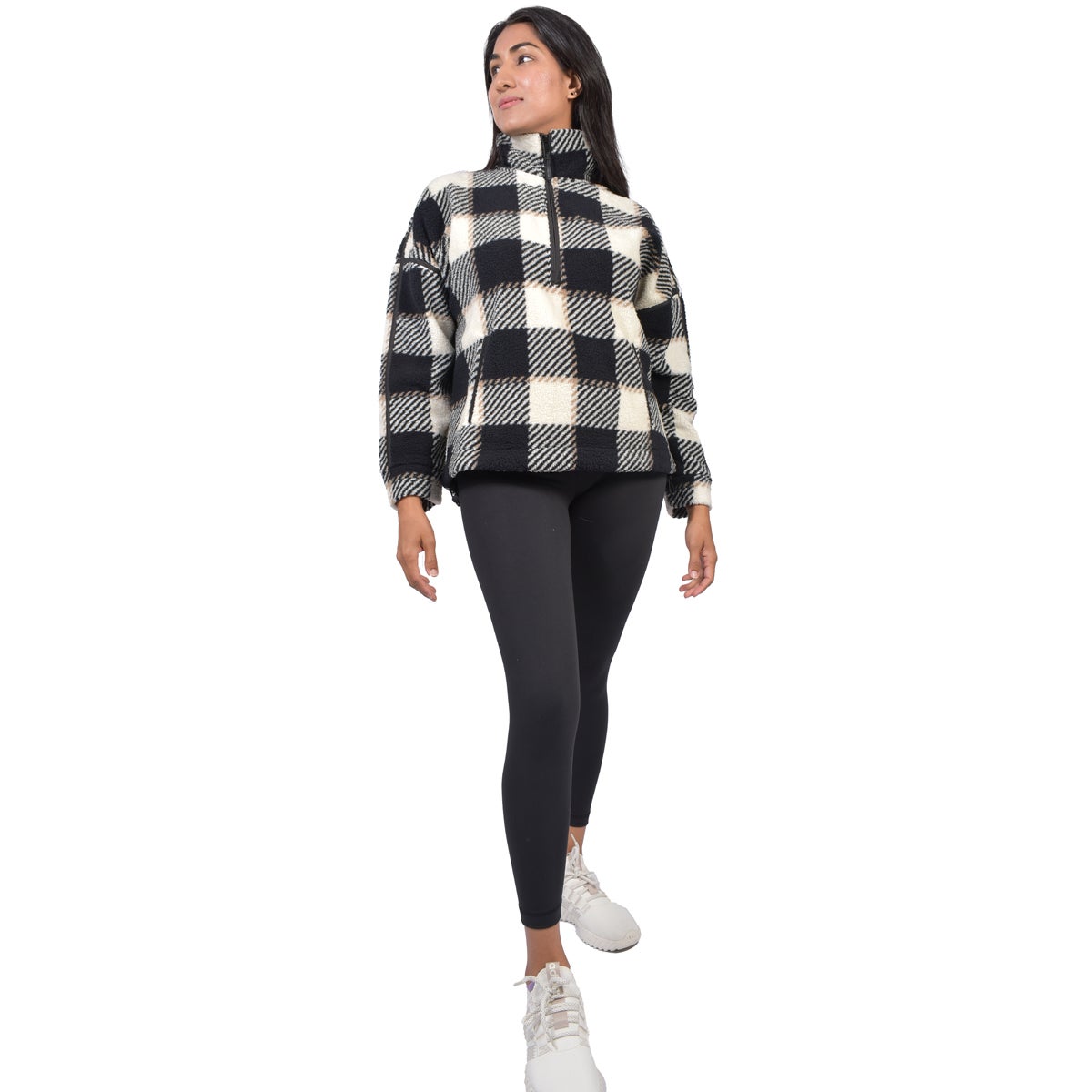 Canyon Creek Women's Plaid 1/4 Zip