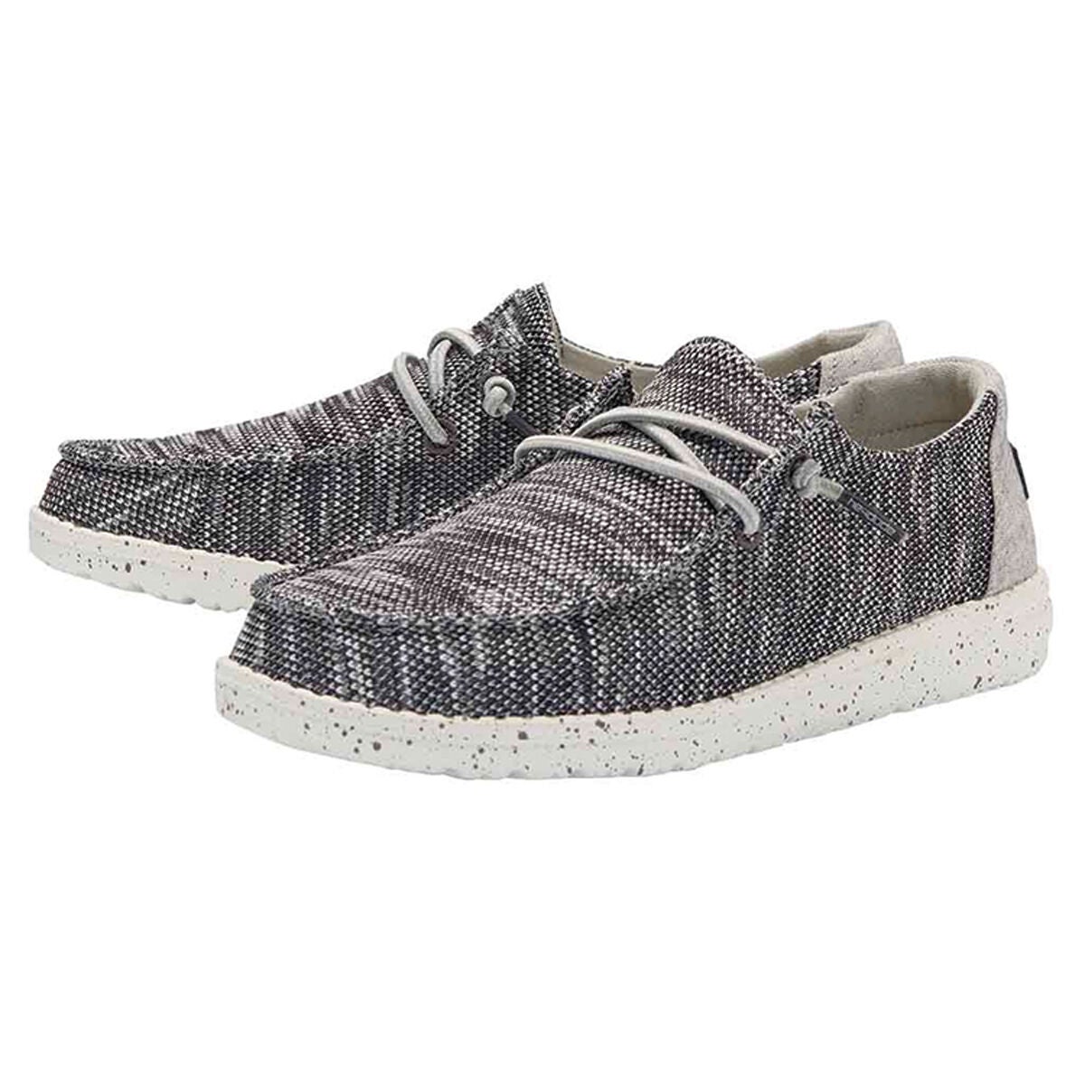 HeyDude Women's Wendy Sox Dark Grey Shoes
