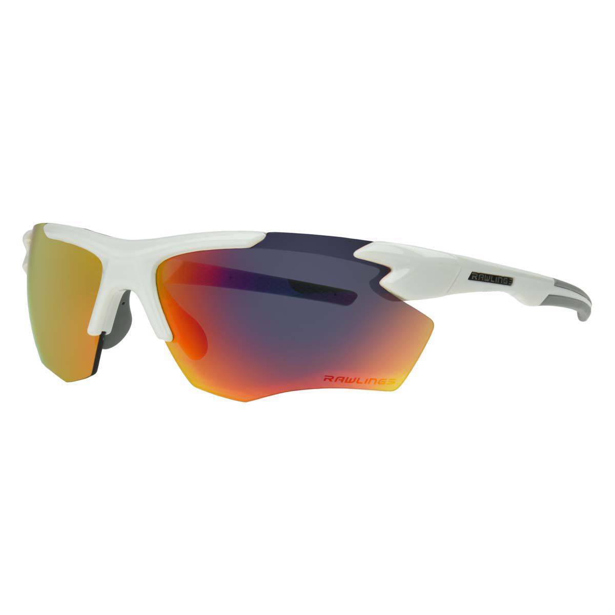 Rawlings White Red Mirror Sunglasses
