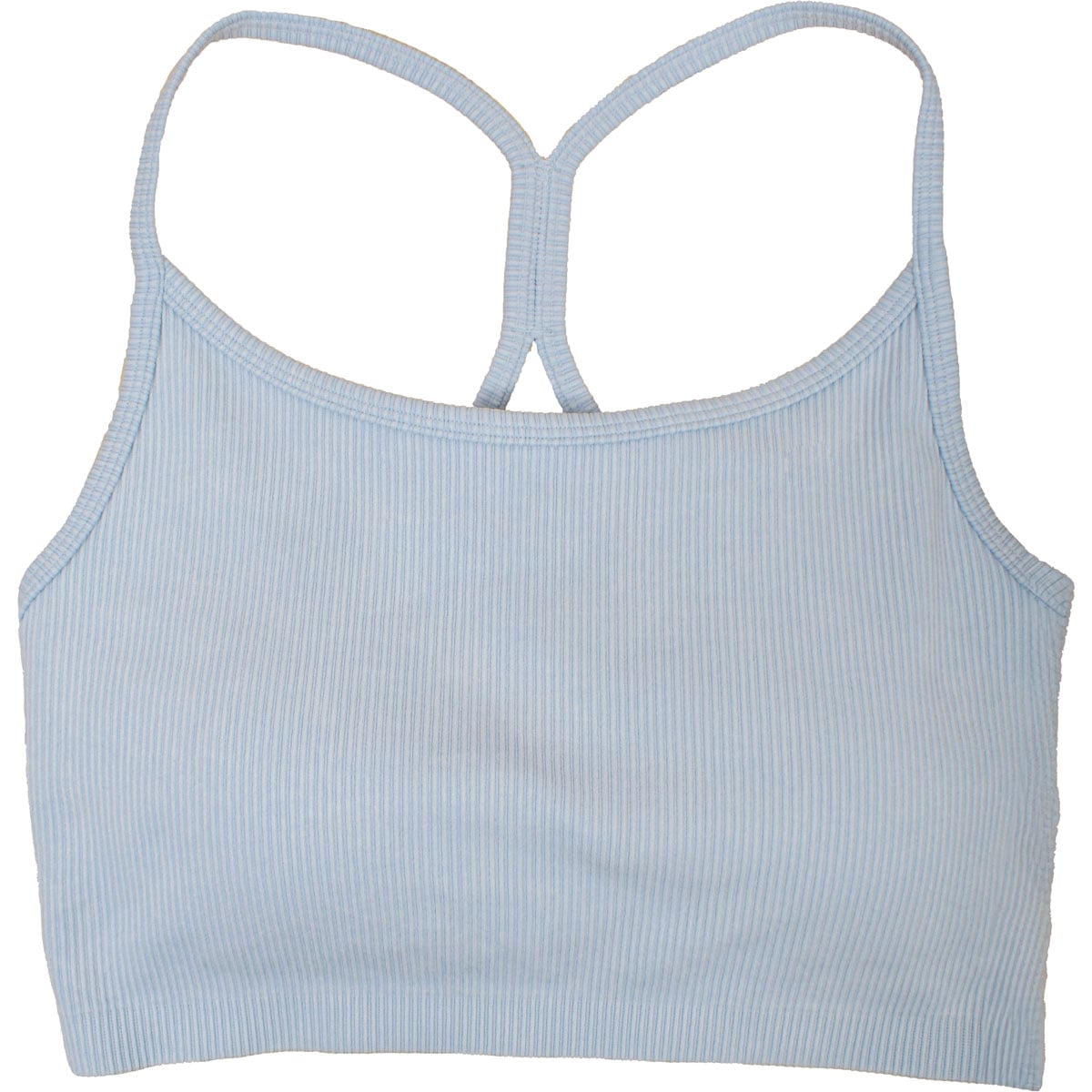 Sola Women's Stone Wash Rib Seamless Rosaline Bra with Strappy Back
