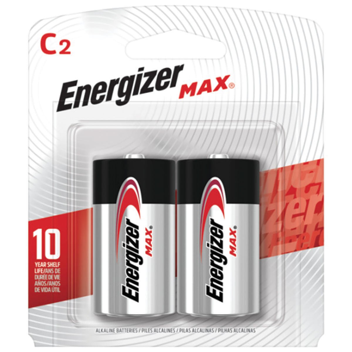 Energizer Max C Batteries 2-Pack