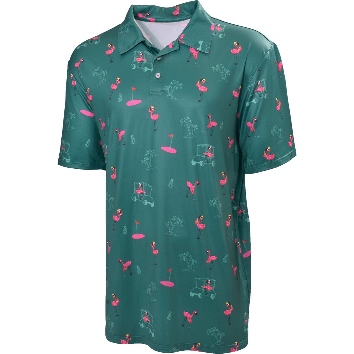 Aeroline Men's Print Polo