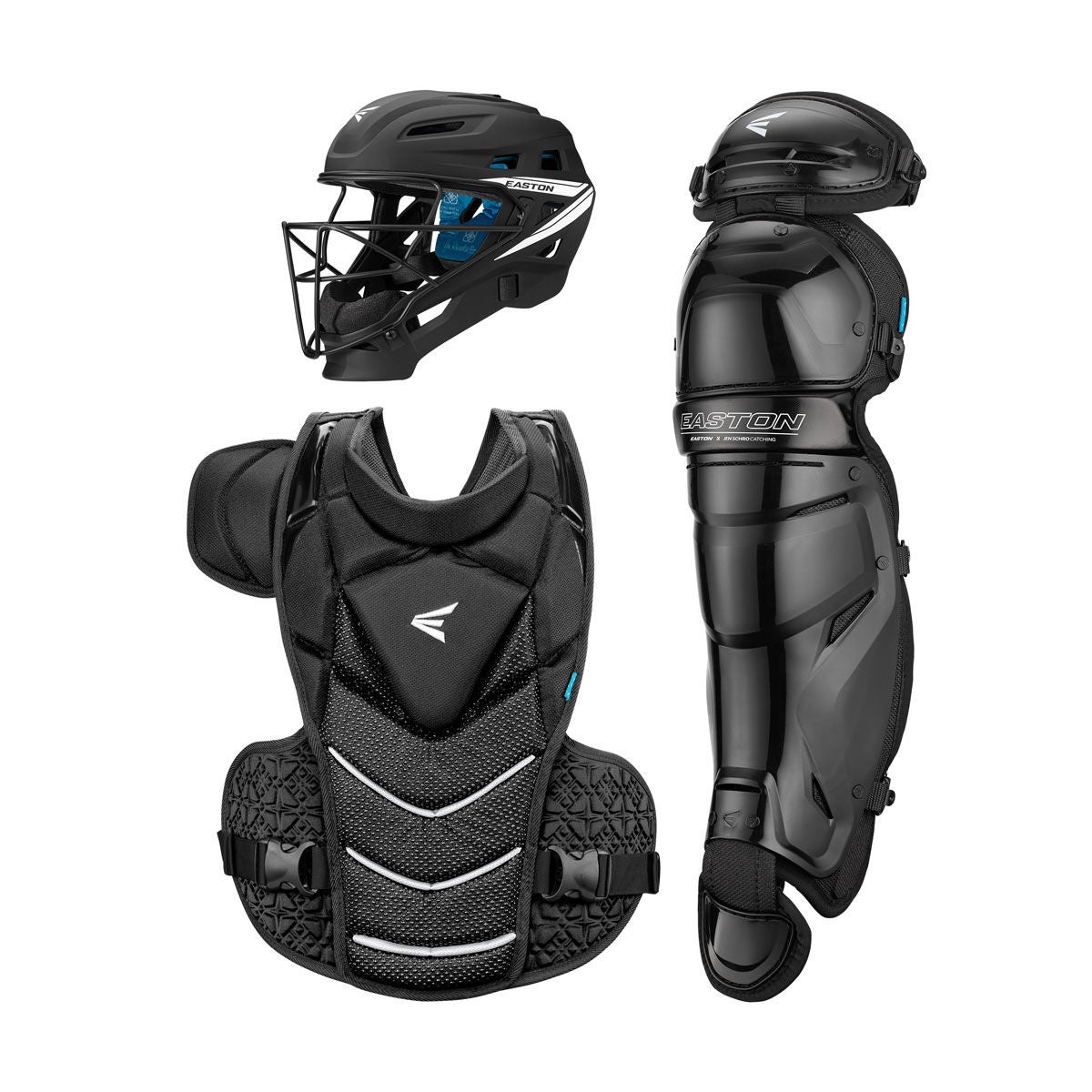 Easton x Jen Schro The Very Best Fastpitch Catcher's Gear Set, Large