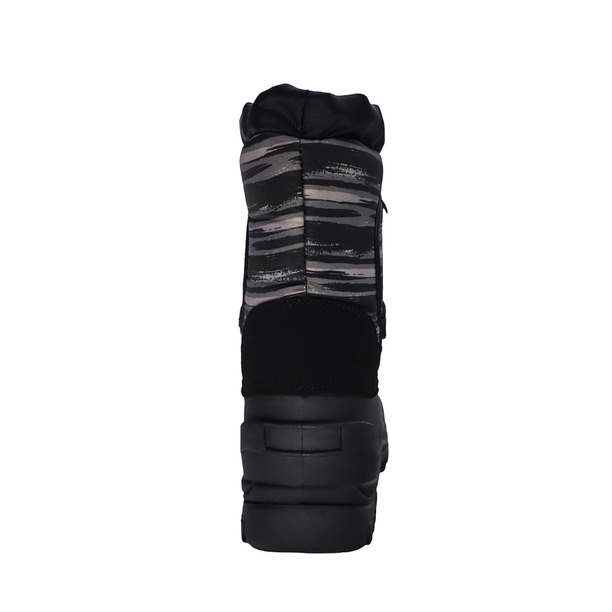 Tamarack Boys' Blizzard Black and Grey Winter Boots