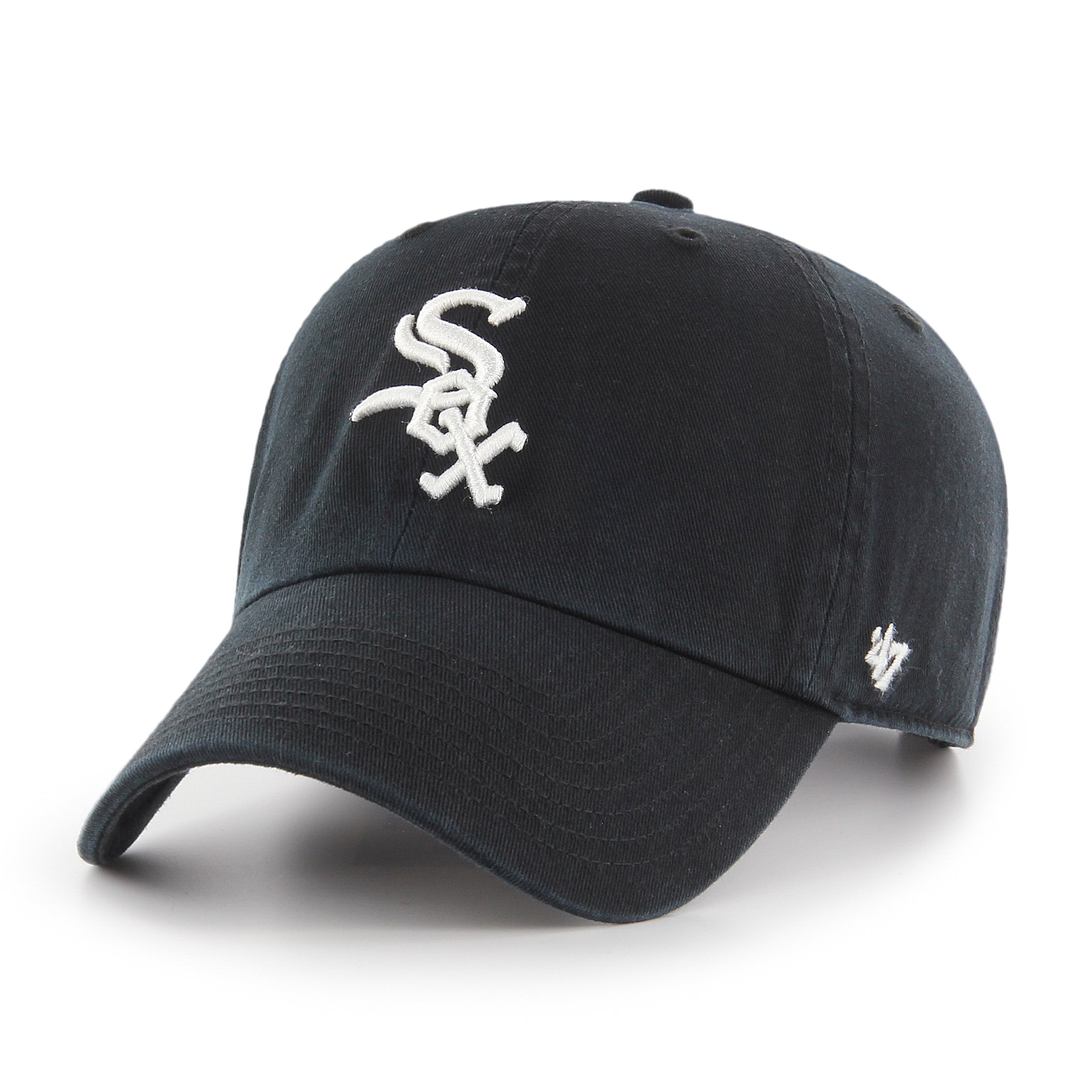 47 Brand Chicago White Sox Black 47 Clean Up