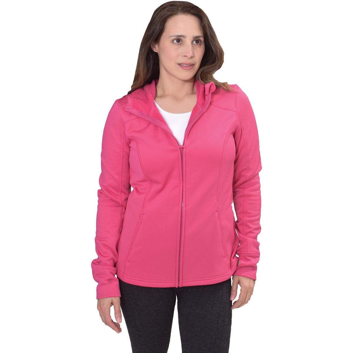 90 Degree Women's Full Zip Scuba Jacket