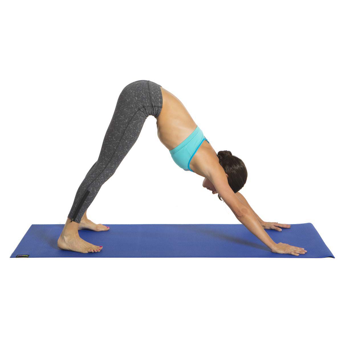 Go Fit Yoga Mat with Yoga Pose Wall Chart