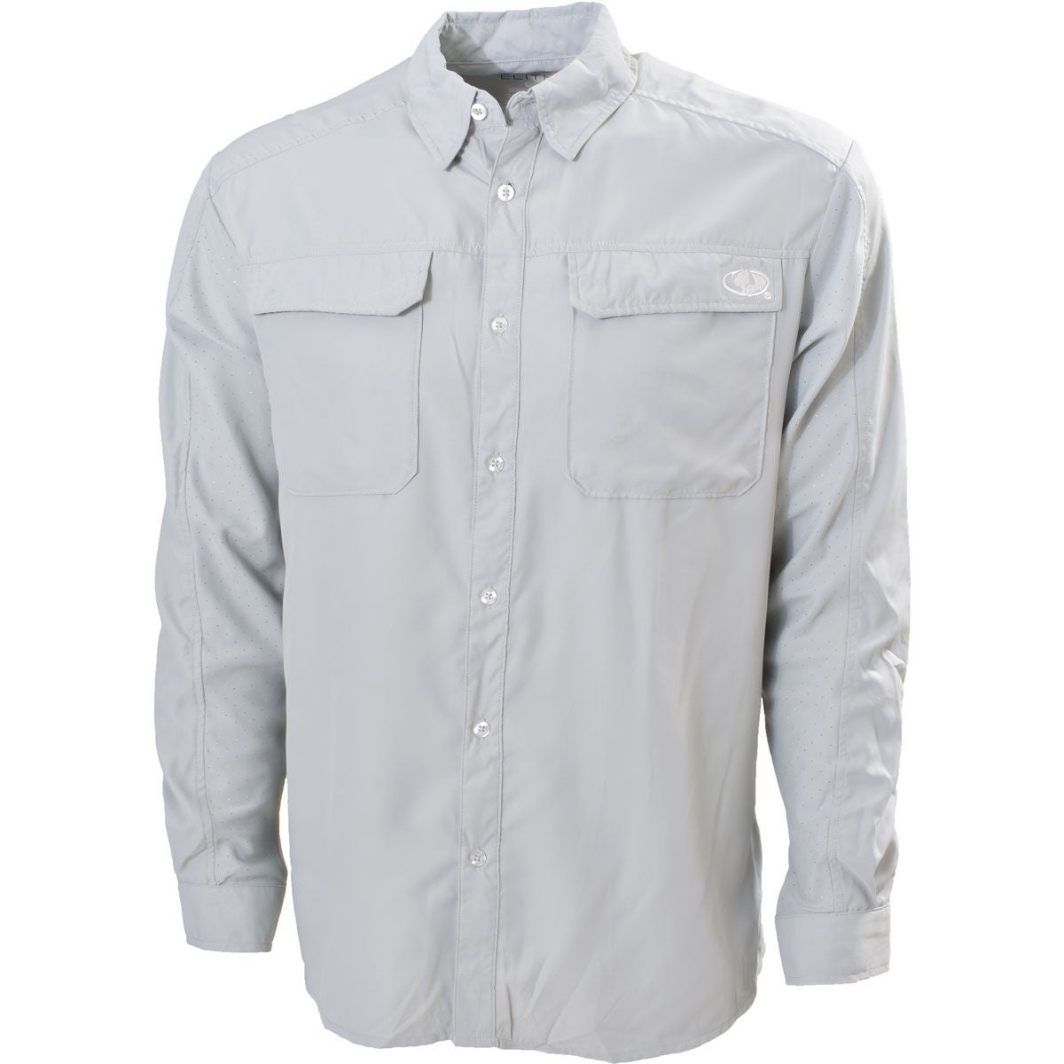 Mossy Oak Big Gray Fishing Shirt