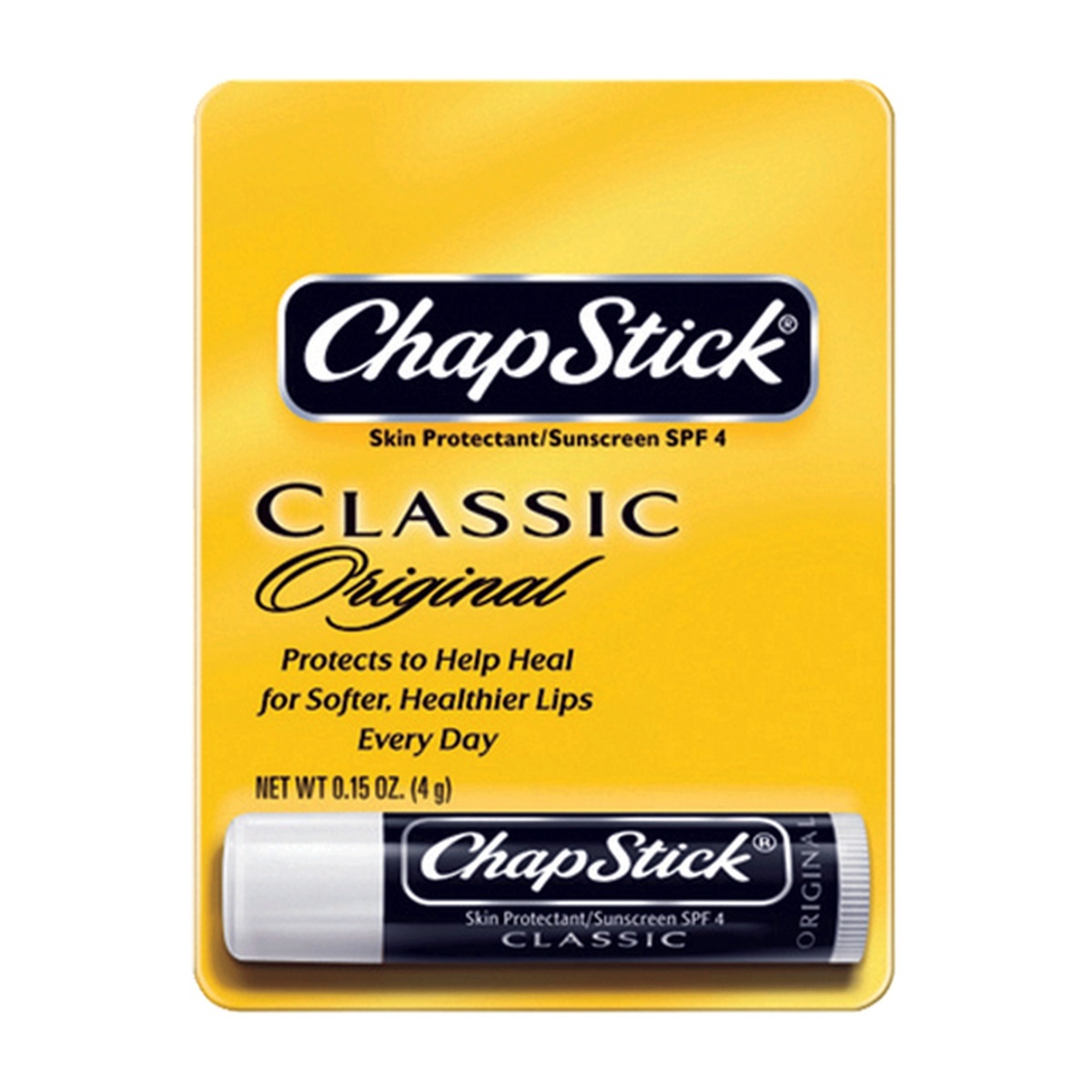 Ptl Classic Original 0.15 oz Lip Balm Blister Pack