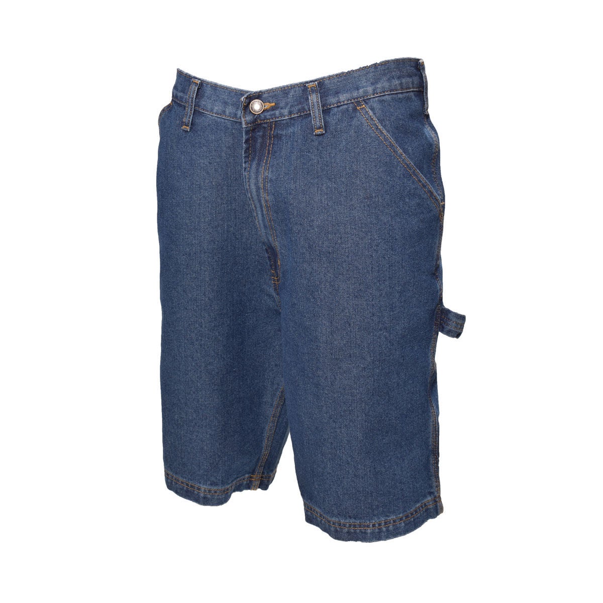 Full Blue Men's Denim Carpenter Shorts