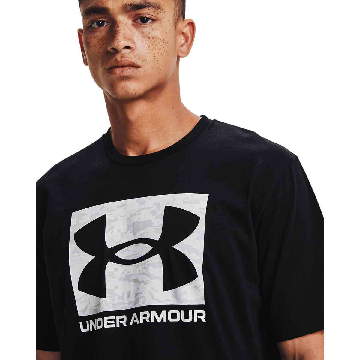 Under Armour Men's ABC Camo Boxed Logo Short Sleeve Tee