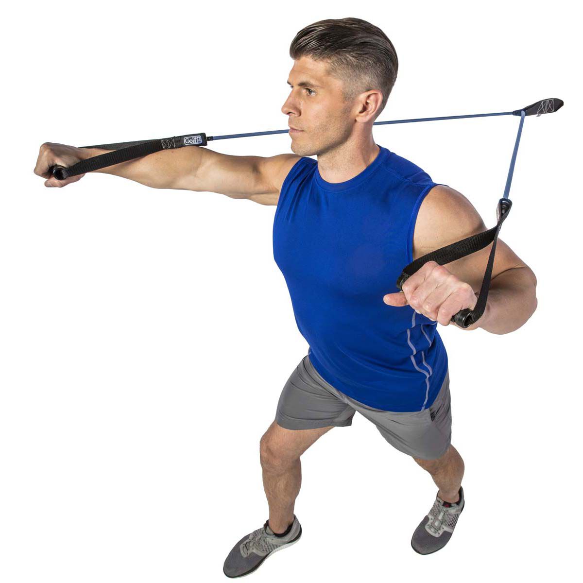 Go Fit 40Lb Resistance Tube with Handles